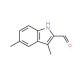 3,5-Dimethyl-1H-indole-2-carbaldehyde (CAS 1463-67-8) - chemical structure image