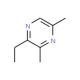 3,5-Dimethyl-2-ethylpyrazine (CAS 13925-07-0) - chemical structure image