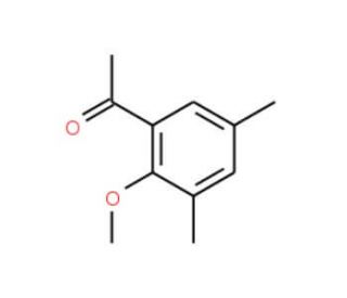 3,5-Dimethyl-2-methoxyacetophenone (CAS 147623-18-5) - chemical structure image