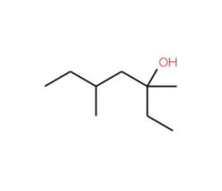 3,5-Dimethyl-3-heptanol, erythro + threo (CAS 19549-74-7) - chemical structure image