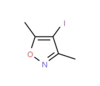 3,5-Dimethyl-4-iodoisoxazole (CAS 10557-85-4) - chemical structure image