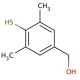 3,5-Dimethyl-4-mercapto-benzyl-alcohol - chemical structure image