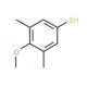 3,5-Dimethyl-4-methoxythiophenol - chemical structure image