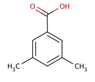 3,5-Dimethylbenzoic acid (CAS 499-06-9) - chemical structure image