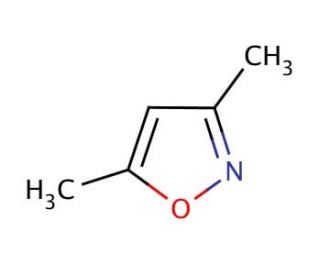 3,5-Dimethylisoxazole (CAS 300-87-8) - chemical structure image