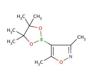 3,5-Dimethylisoxazole-4-boronic acid pinacol ester (CAS 832114-00-8) - chemical structure image