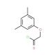 (3,5-dimethylphenoxy)acetyl chloride - chemical structure image