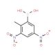 3,5-Dinitro-2-methylphenylboronic acid (CAS 24341-76-2) - chemical structure image