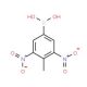 3,5-Dinitro-4-methylbenzeneboronic acid (CAS 28249-49-2) - chemical structure image