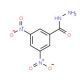 3,5-Dinitro-benzoic acid hydrazide (CAS 2900-63-2) - chemical structure image