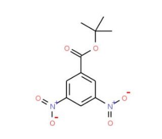 3,5-Dinitro-benzoic acid tert-butyl ester (CAS 5342-97-2) - chemical structure image
