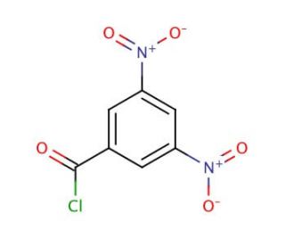 3,5-Dinitrobenzoyl chloride (CAS 99-33-2) - chemical structure image