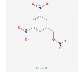 3,5-Dinitrobenzyloxyamine hydrochloride (CAS 127312-04-3) - chemical structure image