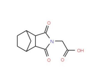 (3,5-Dioxo-4-aza-tricyclo[5.2.1.0*2,6*]dec-4-yl)-acetic acid - chemical structure image