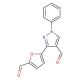 3-(5-formyl-2-furyl)-1-phenyl-1H-pyrazole-4-carbaldehyde - chemical structure image