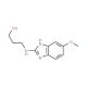 3-(5-Methoxy-1H-benzoimidazol-2-ylamino)-propan-1-ol - chemical structure image