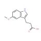 3-(5-Methoxy-1H-indol-3-yl)-propionic acid - chemical structure image