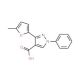 3-(5-methyl-2-furyl)-1-phenyl-1H-pyrazole-4-carboxylic acid - chemical structure image