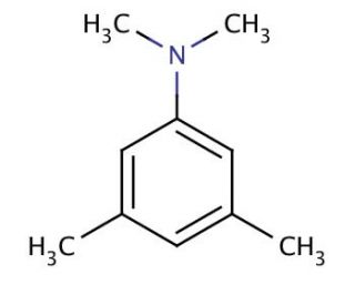 3,5,N,N-Tetramethylaniline (CAS 4913-13-7) - chemical structure image