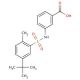 3-(5-tert-Butyl-2-methyl-benzenesulfonylamino)-benzoic acid - chemical structure image