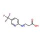 3-{[5-(trifluoromethyl)pyridin-2-yl]amino}propanoic acid - chemical structure image