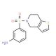3-(6,7-dihydrothieno[3,2-c]pyridin-5(4H)-ylsulfonyl)aniline - chemical structure image