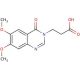 3-(6,7-dimethoxy-4-oxoquinazolin-3(4H)-yl)propanoic acid - chemical structure image