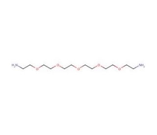 3,6,9,12,15-Pentaoxaheptadecane-1,17-diyl Bis-amine (CAS 72236-26-1) - chemical structure image