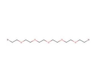 3,6,9,12,15-Pentaoxaheptadecane-1,17-diyl Bis-bromide (CAS 67705-77-5) - chemical structure image