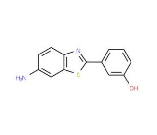 3-(6-Amino-benzothiazol-2-yl)-phenol - chemical structure image