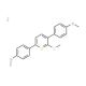 3,6-Bis(4-methoxyphenyl)-2-(methylthio)thiopyranylium iodide - chemical structure image