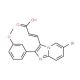 3-[6-Bromo-2-(3-methoxy-phenyl)-imidazo[1,2-a]-pyridin-3-yl]-acrylic acid - chemical structure image