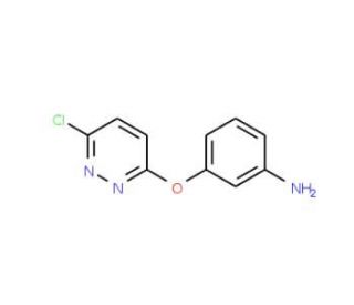 3-(6-Chloro-3-pyridazinyloxy)phenylamine (CAS 30184-98-6) - chemical structure image