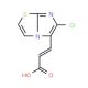 3-(6-Chloro-imidazo[2,1-b]thiazol-5-yl)-acrylic acid - chemical structure image