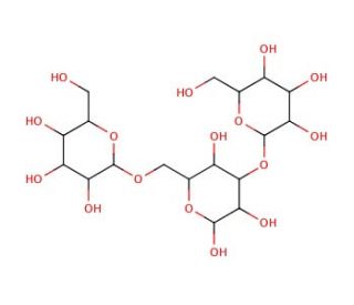 3,6-Di-O-(&alpha;-D-mannopyranosyl)-D-mannopyrannose (CAS 121123-33-9) - chemical structure image