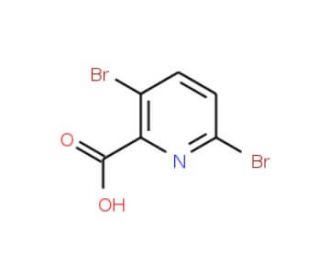3,6-Dibromopicolinic acid (CAS 1133116-49-0) - chemical structure image
