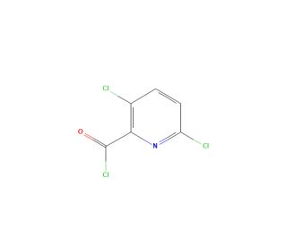 3,6-Dichloropyridine-2-carbonyl chloride (CAS 16866-53-8) - chemical structure image