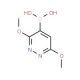 3,6-Dimethoxylpyridazine-4-boronic acid (CAS 1015480-87-1) - chemical structure image