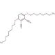 3,6-Dioctyloxy-1,2-benzenedicarbonitrile (CAS 75942-39-1) - chemical structure image