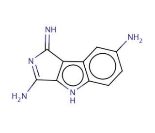 3,7-Diamino-1-imino-1,4-dihydropyrrolo[3,4-b]indole - chemical structure image