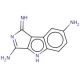 3,7-Diamino-1-imino-1,4-dihydropyrrolo[3,4-b]indole - chemical structure image