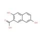 3,7-Dihydroxy-2-naphthoic acid (CAS 83511-07-3) - chemical structure image