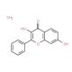3,7-Dihydroxyflavone hydrate - chemical structure image