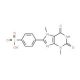 3,7-Dimethyl-8-p-sulfophenylxanthine (CAS 149981-20-4) - chemical structure image