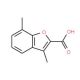 3,7-Dimethyl-benzofuran-2-carboxylic acid - chemical structure image