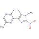 3,8-Dimethyl-2-nitro-3H-imidazo[4,5-F]quinoxaline (CAS 115044-40-1) - chemical structure image