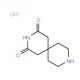 3,9-diazaspiro[5.5]undecane-2,4-dione hydrochloride (CAS 1193388-13-4) - chemical structure image