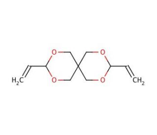 3,9-Divinyl-2,4,8,10-tetraoxaspiro[5.5]undecane (CAS 78-19-3) - chemical structure image