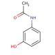 3-Acetamidophenol (CAS 621-42-1) - chemical structure image