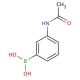 3-Acetamidophenylboronic acid (CAS 78887-39-5) - chemical structure image